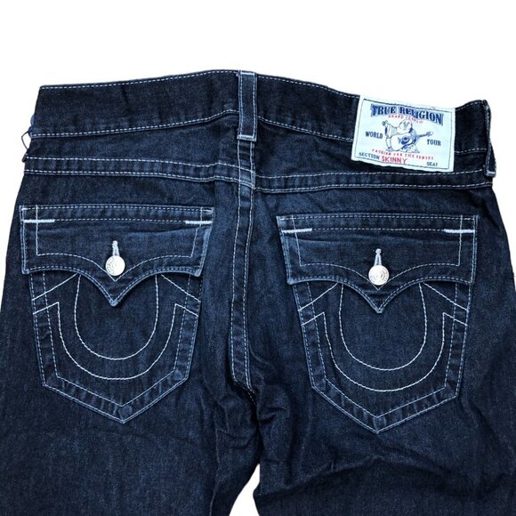 Vintage True Religion Jeans Size 34 SKINNY - Picture 5 of 6